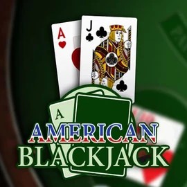 American Blackjack online game logo by Habanero on vegasherocasinoo.com