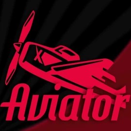 Official Casino Games logo: Aviator by Spribe at Vegas Hero Casino