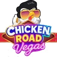 Chicken Road Vegas by InOut, showcased at vegasherocasinoo.com – game logo