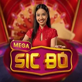 Mega Sic Bo slot icon by Pragmatic Play, available at Vegas Hero Casino
