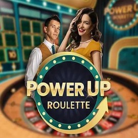 PowerUP Roulette slot visual from Pragmatic Play available on vegasherocasinoo.com