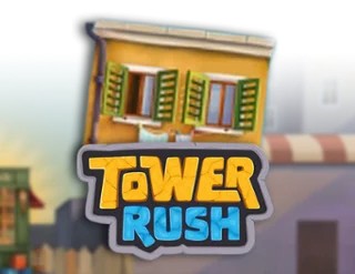 Tower Rush slot visual from Galaxsys available on vegasherocasinoo.com