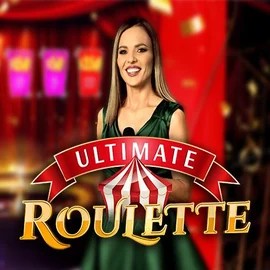 Ultimate Roulette game by Ezugi – logo hosted on Vegas Hero Casino