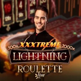 XXXtreme Lightning Roulette slot visual from Evolution available on vegasherocasinoo.com